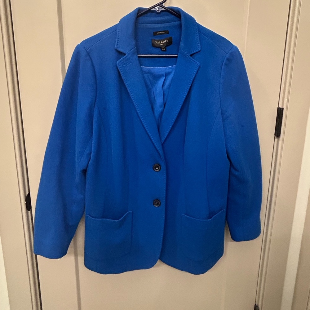 Talbots Vibrant Blue Women's Blazer